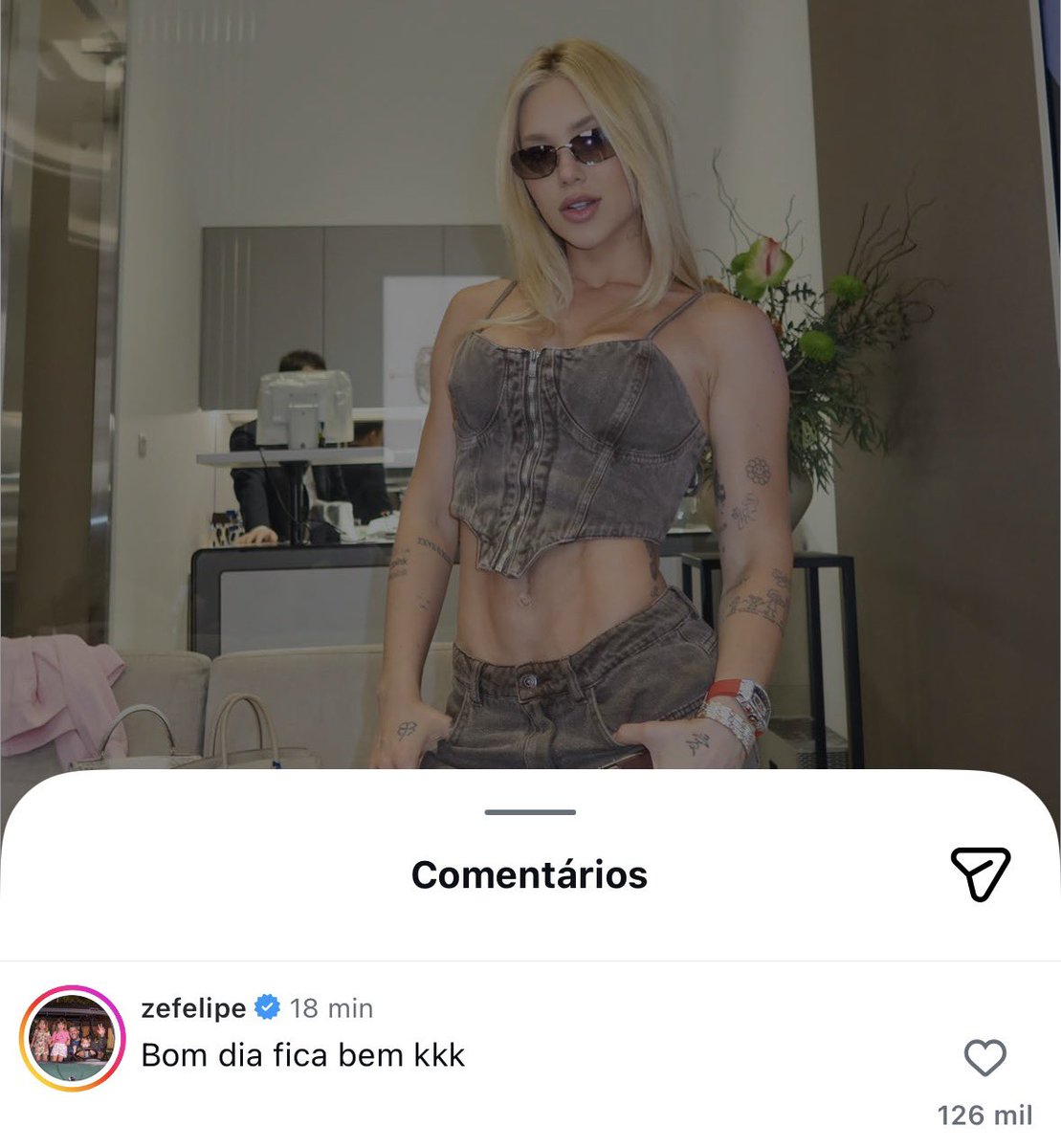 Alfinetei tweet media