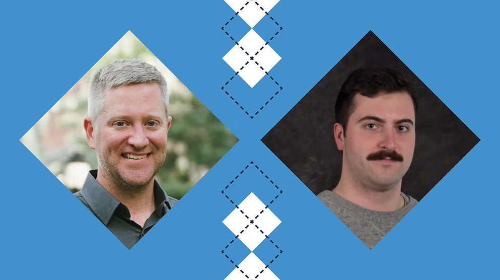 UNC's tweet photo. This May, two veterans, Anthony Gheen and Ross Matheny, graduated from @UNCSDSS's first degree program. Both students applied skills they learned in the military to balance work and studies. 

Learn more about their paths at Carolina after the military https://t.co/5qmV6i6NtU https://t.co/Sb2XlGWGCQ
