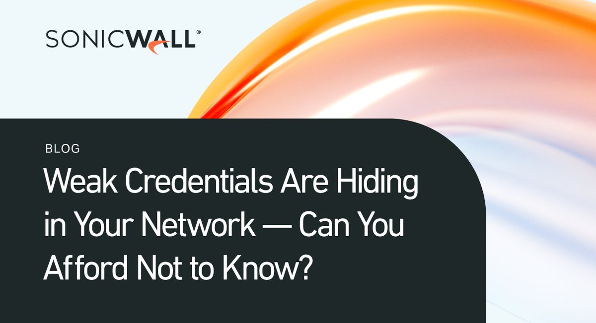 SonicWall tweet media