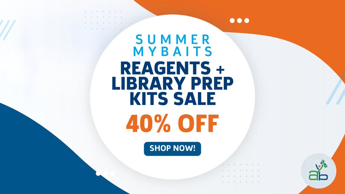 ArborBio's tweet photo. Simplify your workflow and save.
For a limited time, get 40% off myBaits reagents-only + library prep kits.
✔ Lower costs
✔ Scale research
✔ Trusted performance
Don’t miss out 👉 https://t.co/E9ZG6se68s https://t.co/9YvDF3KTio