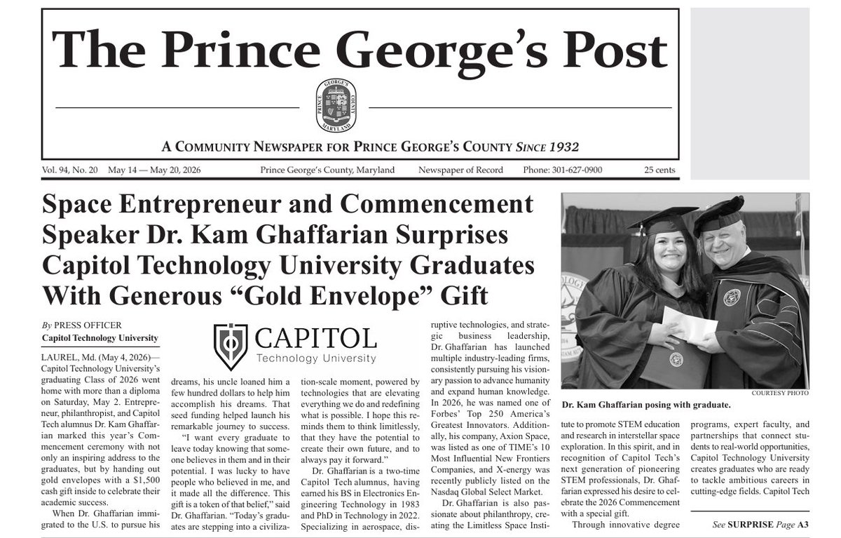 Capitol Technology University tweet media