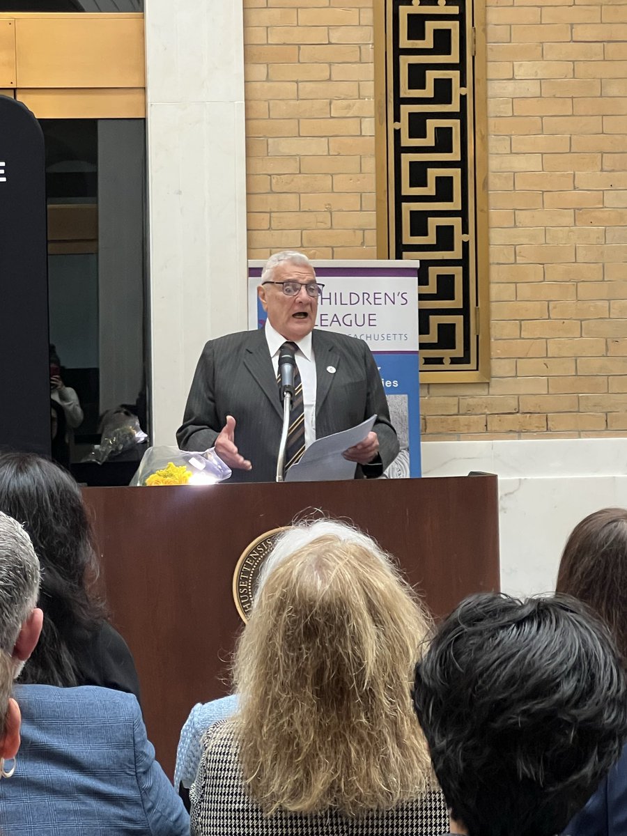 repdonato's tweet photo. On Thursday, May 14th, I had the honor of accepting The Champion for Children award at the Children’s League of Massachusetts Advocacy Day. I am so proud of the work the Family Resource Center’s have done over the years and I look forward to continuing to collaborate! https://t.co/qJznyFK9JX