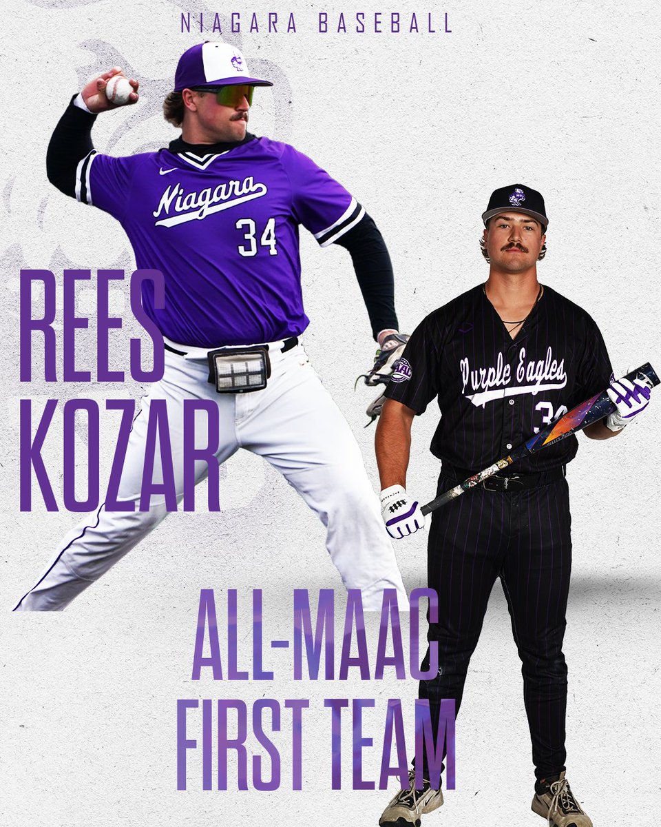 NiagaraBASE's tweet photo. Congratulations to Jacob Brooks and Rees Kozar on being named to the All-MAAC First Team    

#EAGLES https://t.co/TrhjJ4S6hv
