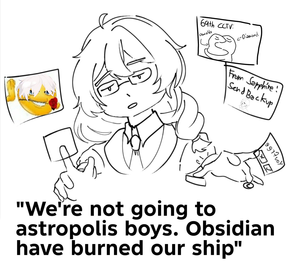 Ambert1tssucker's tweet photo. "Also pearl haven't mentioned us unlike obsidian" https://t.co/RoNNCgSioQ
