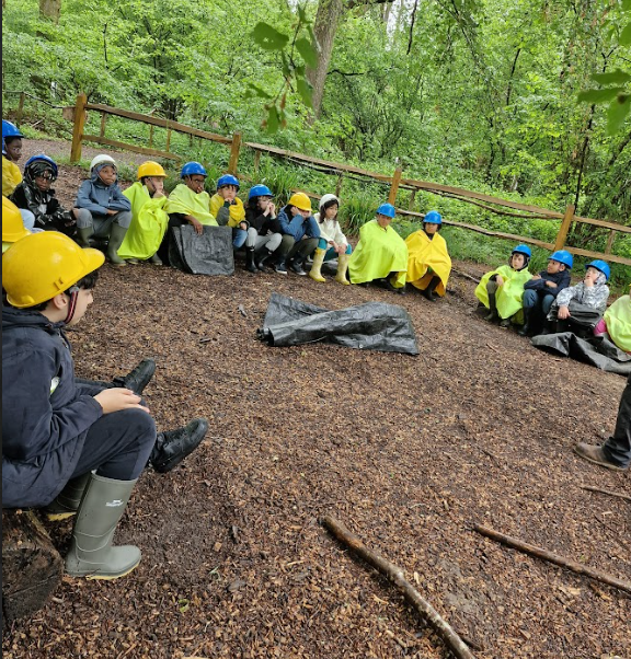 JessopPrimary's tweet photo. On day 2 our trekkers have been just as busy.  A variety of activities including shelter building to protect our outdoor rangers from the elements! https://t.co/tv3ZfkZxca