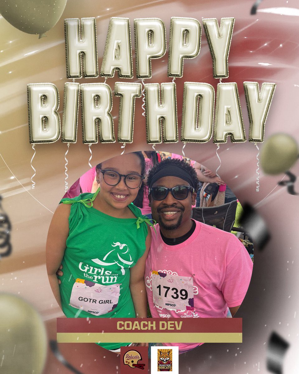BWBobcatBall's tweet photo. We forgot to post Coach Dev on Sunday for the actual day. Help us wish him a very Happy (belated) Birthday! 🎂🎁🎊 
#SpotTheBall https://t.co/ttuSfOkQZs