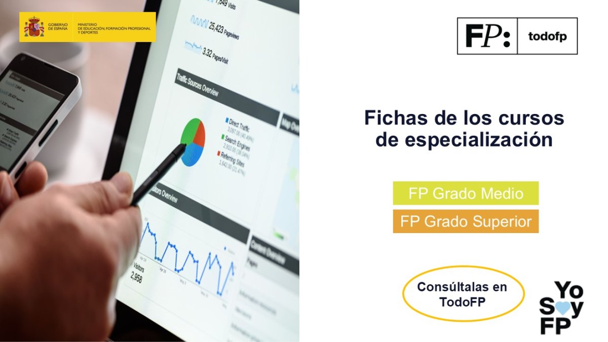 todofp's tweet photo. 📢 ¿Estás interesado en hacer un curso de especialización de Grado Medio o Superior?
🔴 Consulta las fichas en #TodoFP #YoSoyFP
🔎 https://t.co/2OeE6RaIxp https://t.co/TZ6YYKoXEK