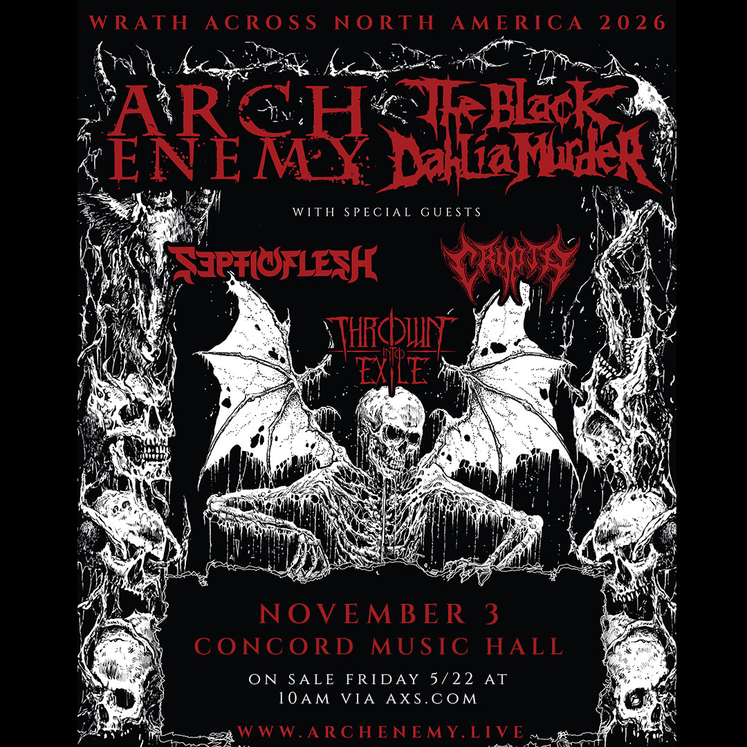 Just Announced: Arch Enemy + The Black Dahlia Murder with