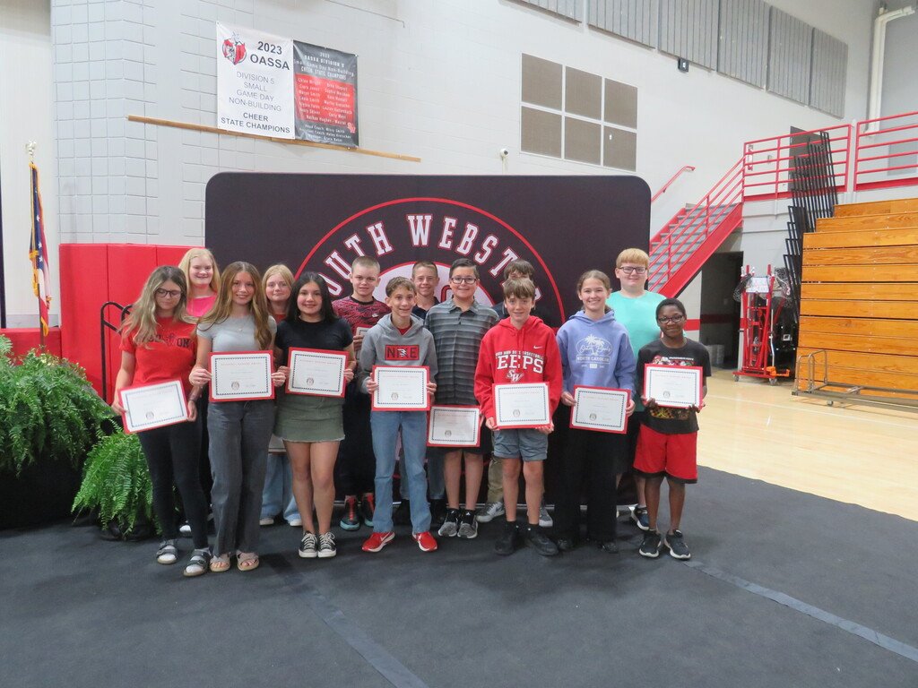 BVLocalSchools's tweet photo. Congratulations to all of our junior high students on their academic awards and perfect attendance awards! https://t.co/jxOgPxJOdj
