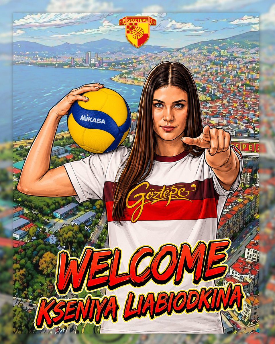 gozgozvoleybol's tweet photo. #Transfer: Göztepe’mize Hoş Geldin Kseniya Liabiodkina

Pasör çaprazı pozisyonunda oynayan 2002 doğumlu Kseniya Liabiodkina ile önümüzdeki sezon için anlaşmaya vardık.

Son olarak Tulitsa Tula forması giyen Kseniya; Minchanka Minsk ve RGUOR Minsk takımlarında da forma giymiştir.

Yeni sezonda şanlı formamızla başarılar Kseniya💛❤️

#GöztepeVoleybol #İzmirinSultanları