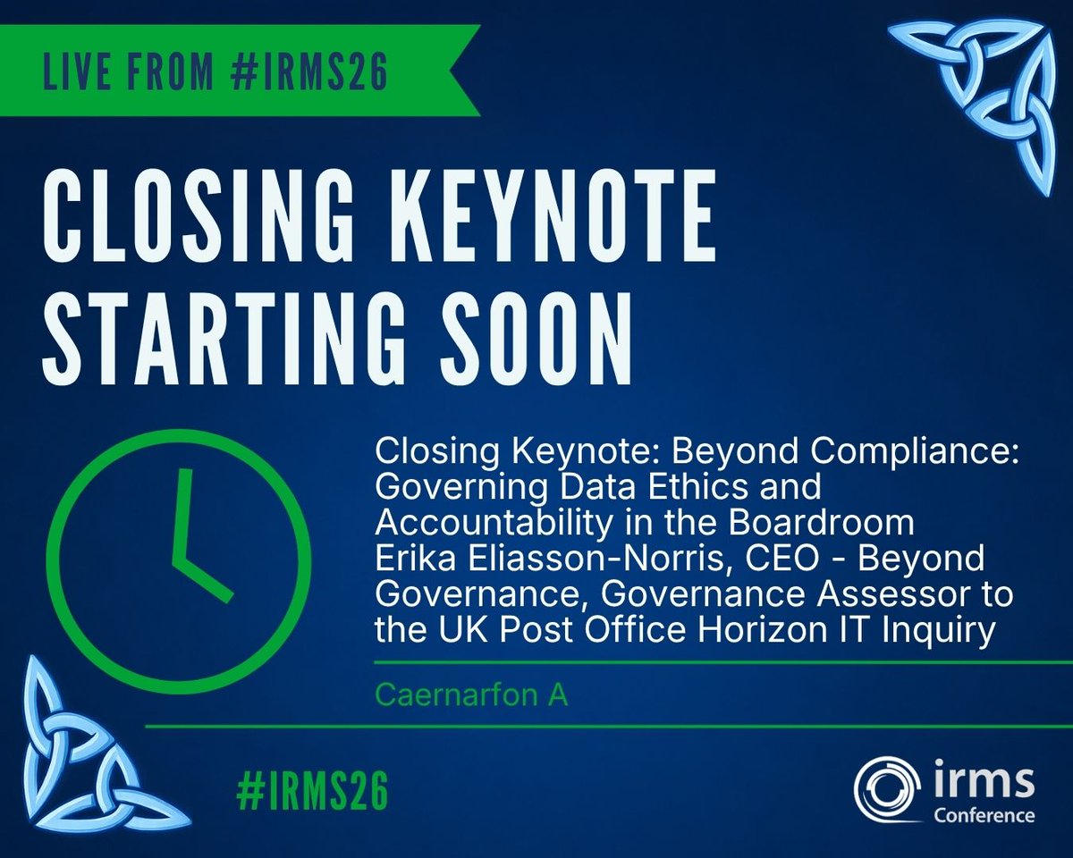 IRMS Conference tweet media
