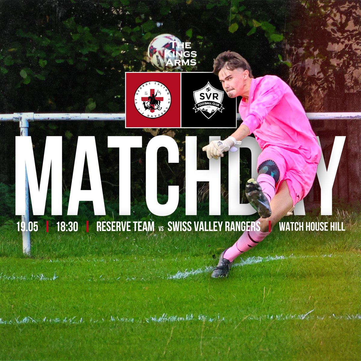EIGFC's tweet photo. MATCHDAY

The Reserves host Swiss Valley Rangers on Watch House Hill!

UTS🔴⚪️ https://t.co/zB8iGkyAaO
