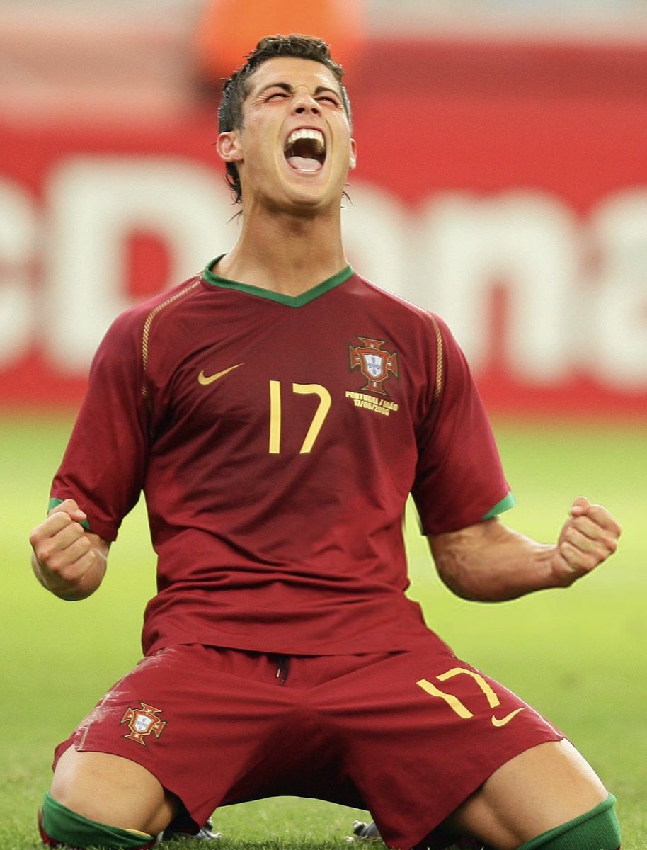 12welvez's tweet photo. 25 years ago Cristiano Ronaldo made his debut for the Portugal U15s…. Looking at this photo, with his ability and physical profile even at that age, he was absolutely unplayable... 

What a career he’s had…. The longevity and the way he has adapted his game over the years is incredible. In his early days… he was all about the stepovers, tricks, pace, flair, and causing problems for every full-back he came up against…. He was so exciting to watch in the Premier League because every time he got the ball, he wanted to take players on and show his ability.

As the years went on, his focus shifted more towards scoring goals, and since then he has been banging them in consistently for over two decades and still continues to do so.

A great role model for young footballers… The consistency, discipline, mentality, and determination throughout his career and the fact he still keeps pushing himself even now is top level 💯 @Cristiano the 🐐