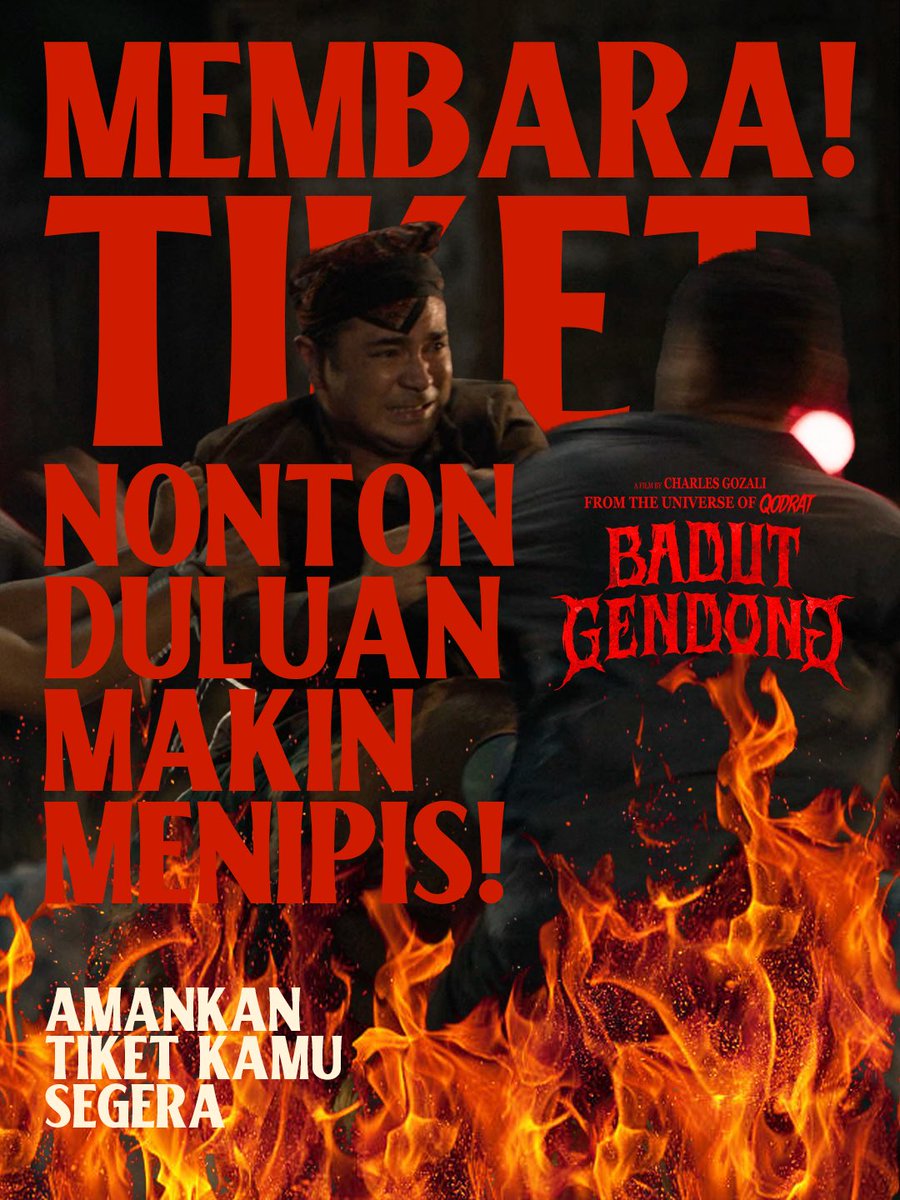 BADUT GENDONG di Bioskop Iduladha 2026 tweet media
