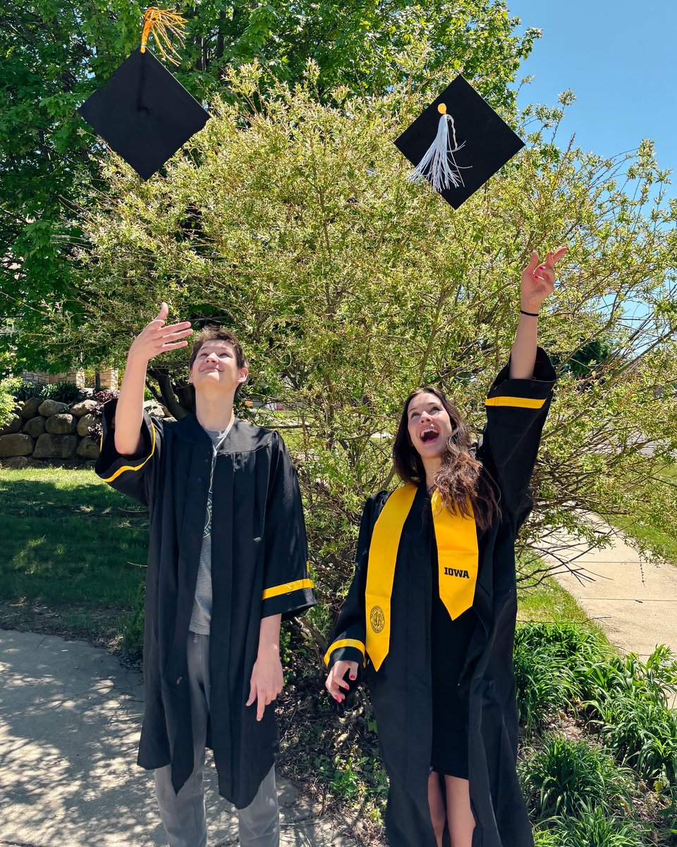 IowaVolleyball's tweet photo. Congratulations to our graduates! 🎓

We are so proud of you and can’t wait to see all the amazing things you’ll accomplish! 💛 https://t.co/IumsEyVIaF