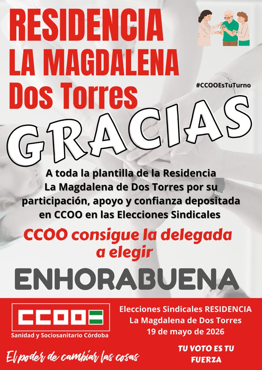 CCOO SANIDAD CORDOBA tweet media