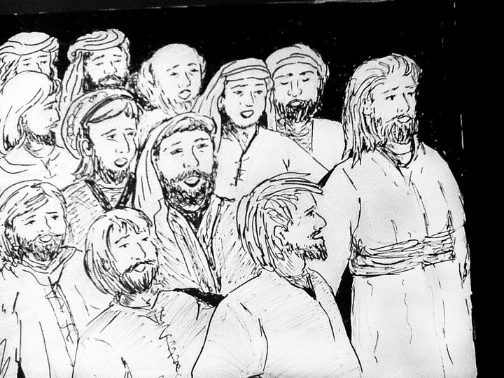 shininglightga1's tweet photo. Art of the Day! "Faithful Followers". Buy at: https://t.co/hxC1Lv64LH https://t.co/Pu5m9bNWX1