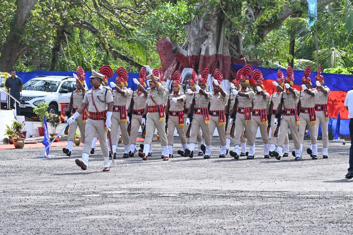 AndamanPolice's tweet photo. A&N Police Bids Ceremonial Farewell to DGP Shri H.S. Dhaliwal, IPS

With immense pride, honour and deep respect, A&N Police today accorded a Ceremonial Farewell Parade to Shri H.S. Dhaliwal, IPS, DGP, A&N Islands, at the Police Lines Parade Ground on his transfer to Delhi after rendering more than 21 months of distinguished service in the Islands.

Under his dynamic and visionary leadership, A&N Police achieved significant milestones in crime control, anti-narcotics operations, modernization, police welfare and community-oriented policing. His tenure witnessed several landmark welfare initiatives including grant of two promotional upgradations on completion of 15 & 25 years of service, reduction of LOP Guard tenure, first-ever Solar Power installation at all Look-Out Posts (LOPs), improvement of welfare infrastructure and strengthening of transparent, people-friendly policing.

A&N Police expresses heartfelt gratitude for his inspiring leadership, unwavering guidance and dedicated service towards the welfare of police personnel and the safety of the Islands. The entire Police fraternity wishes him good health, happiness and continued success in all future assignments.

#AndamanNicobarPolice #ANPolice #FarewellParade #Leadership #PoliceWelfare

@MediaRN_ANI @DGPANIslands @hgsdhaliwalips @Andaman_Admin