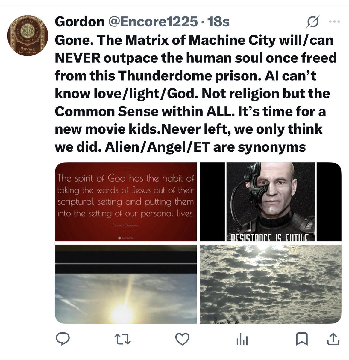 Gordon tweet media