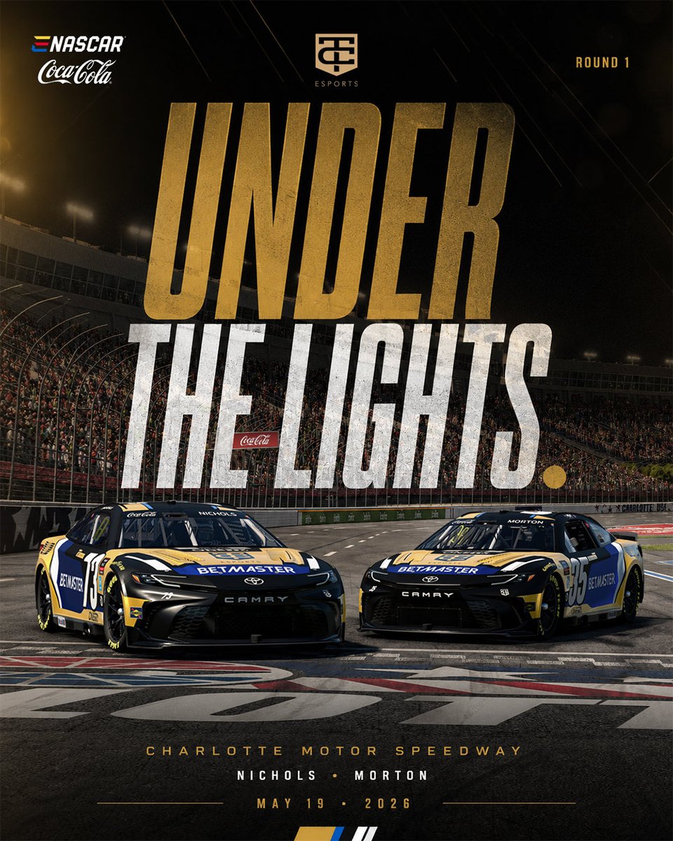 ThibautEsports's tweet photo. Season kicks off today and so does our debut in @ENASCARGG 🚀

We head straight to the iconic Charlotte Motor Speedway for race day action.

Lights go out at 2:00 AM CEST / 8:00 PM ET, make sure you’re there with us! 

Let’s get this season started!

#TCEsports #ENASCAR #iracing https://t.co/7AH3vNNASS