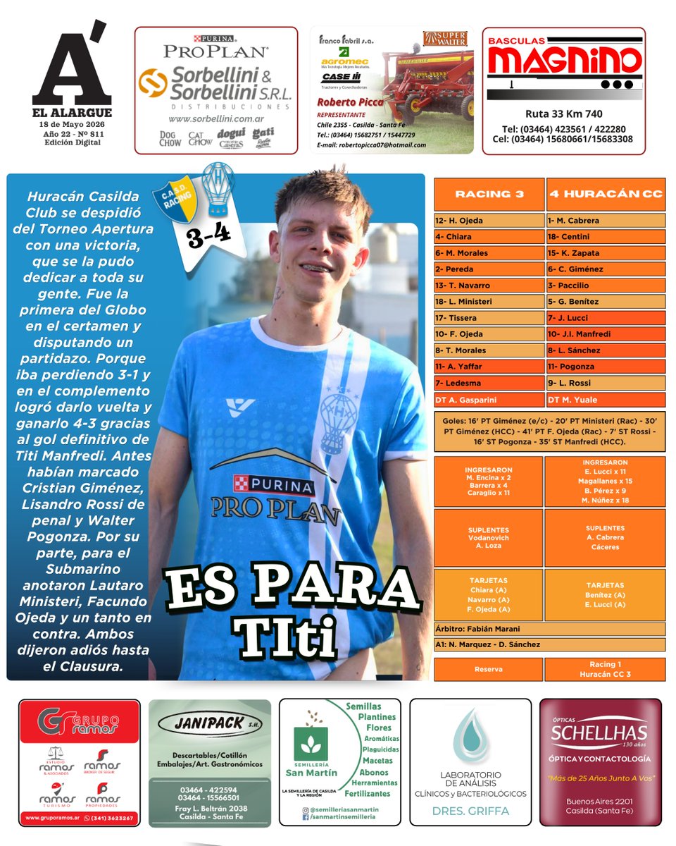 elalarguediario's tweet photo. TAPAS N° 811 https://t.co/sLsCrG4BZt