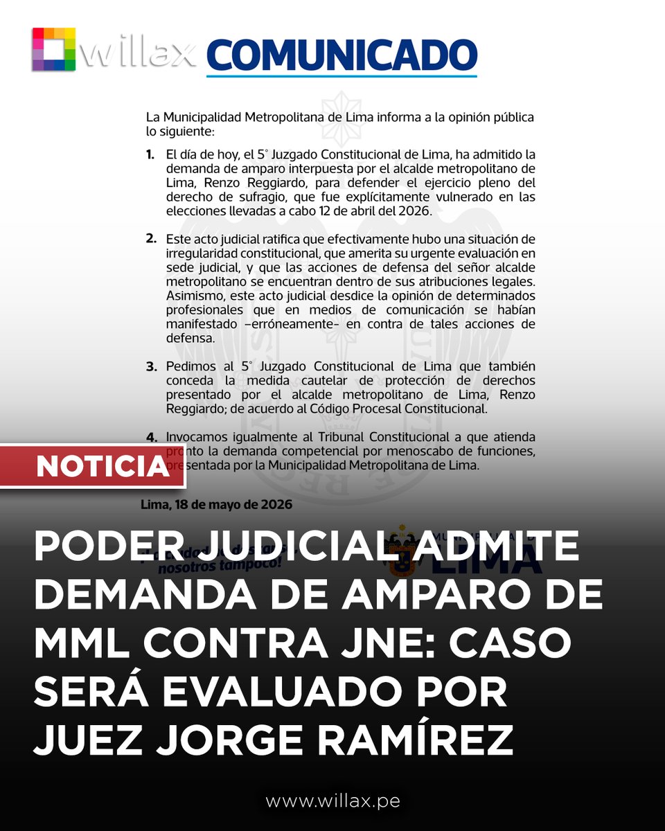 Willax Televisión tweet media