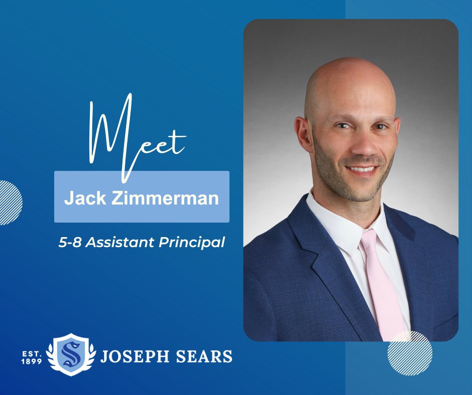 SearsSchool's tweet photo. The Kenilworth School District 38 Board of Education is pleased to announce that Mr. Jack Zimmerman has been named the new Assistant Principal for Grades 5–8 at The Joseph Sears School.  Visit our website for more information. https://t.co/NfslyWH3TR https://t.co/Ufh8eRT90x