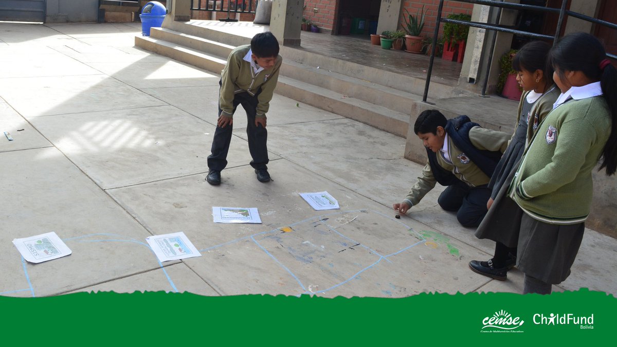 CemseCochabamba's tweet photo. 🎒🌱 En la U.E. San Crispín se realizó la validación del prototipo de la Mochila EcoGuardianes con contenido de #RRD y #WASH.💧♻️

#CEMSE #ChildFund #EcoGuardianes #Educación #Participación #Prevención https://t.co/MAFIA5pZKg