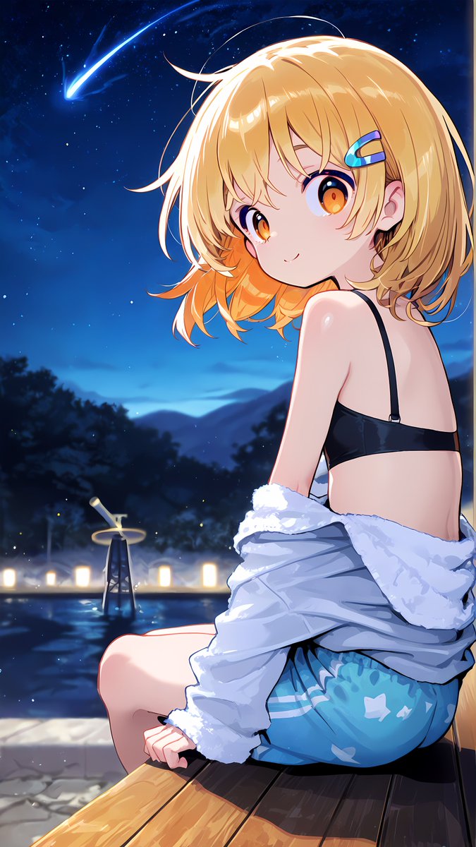 pote_bus's tweet photo. ギャラクシー・ボクシング・モード陽葵さん(take3)

5月19日は「ボクシングの日」、1910年にハレー彗星が地球に最接近した日です

✨雑学っぽい何か✨
彗星の『尾』を逆に辿れば、そこに太陽がある
彗星の美しく長い尾は、常に太陽とは「真反対の方向」に伸びます
これは、太陽から吹き付ける強力な風（太陽風）によって、彗星の核から構成成分（約80%の水と氷、酸化炭素のガス、炭素や鉄などの岩石成分）が吹き飛ばされているためです
まるで太陽からのパンチで後ろに髪がなびいているかのような、ダイナミックな宇宙の現象ですね😉

#AIart #4KUHD #陽葵 #ボ��シングの日