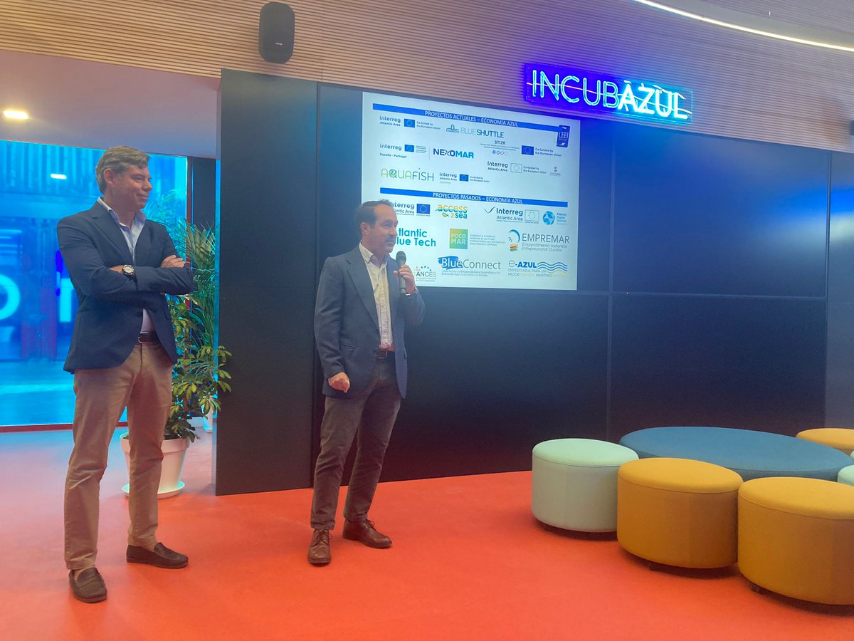BicEuronova's tweet photo. Economía Azul con Reconnect Project🌊

Como socios del proyecto @RECONNECT_MED 👉 desde @BicEuronova  junto con @ClusterMMA presentamos en @IncubazulCadiz el proyecto Reconnect al ecositema andaluz de empresas de  #EconomíaAzul 

Con participación también de @ceeibahia y @EUBIC https://t.co/mYXz6fzkQK