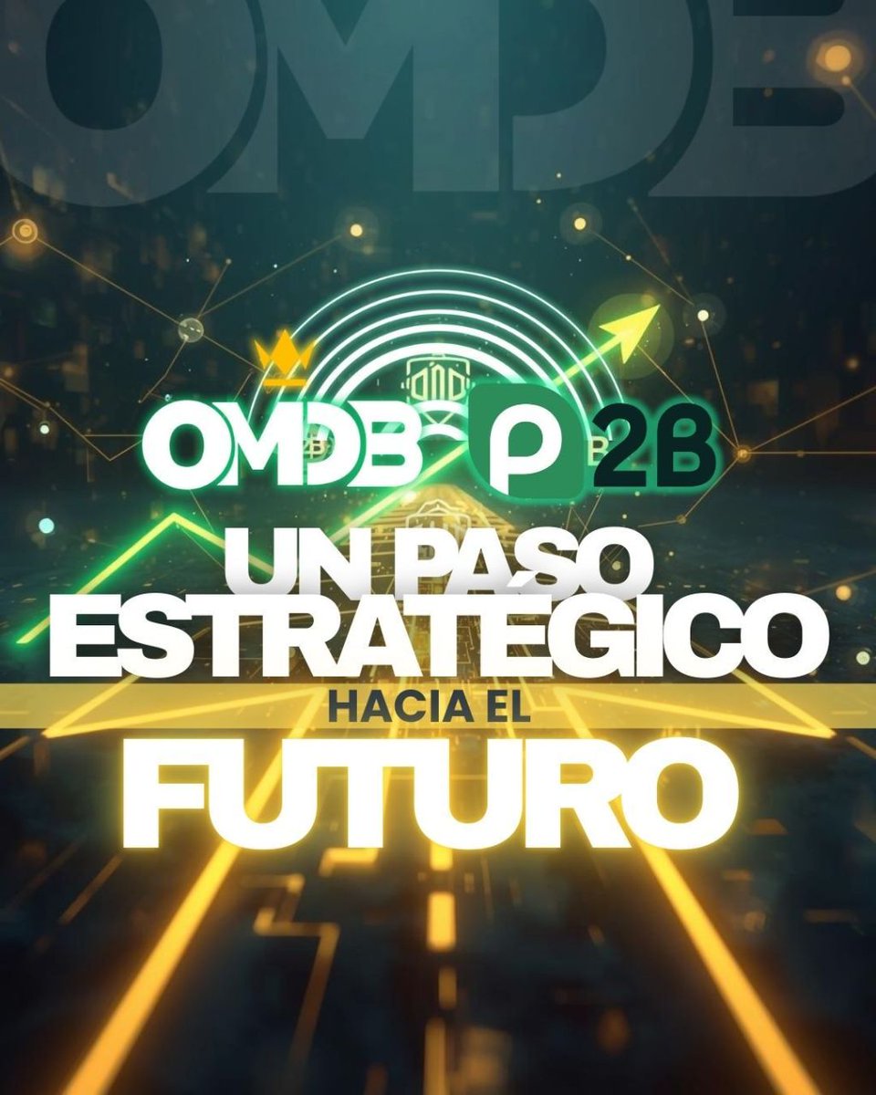 OMDBlockchain_1's tweet photo. 🚀 ¡Un paso estratégico hacia el futuro!
Listarse en #P2B no es solo un logro técnico; es la expansión de #OMDBlockchain hacia:
👥 Más inversores
🌍 Más mercados
📈 Más oportunidades
Si ya operaste en P2B, ¿qué fue lo que más te gustó? 🤔👇
¡Síguenos y entérate de todo! ✨ https://t.co/VtjGX6A4p4