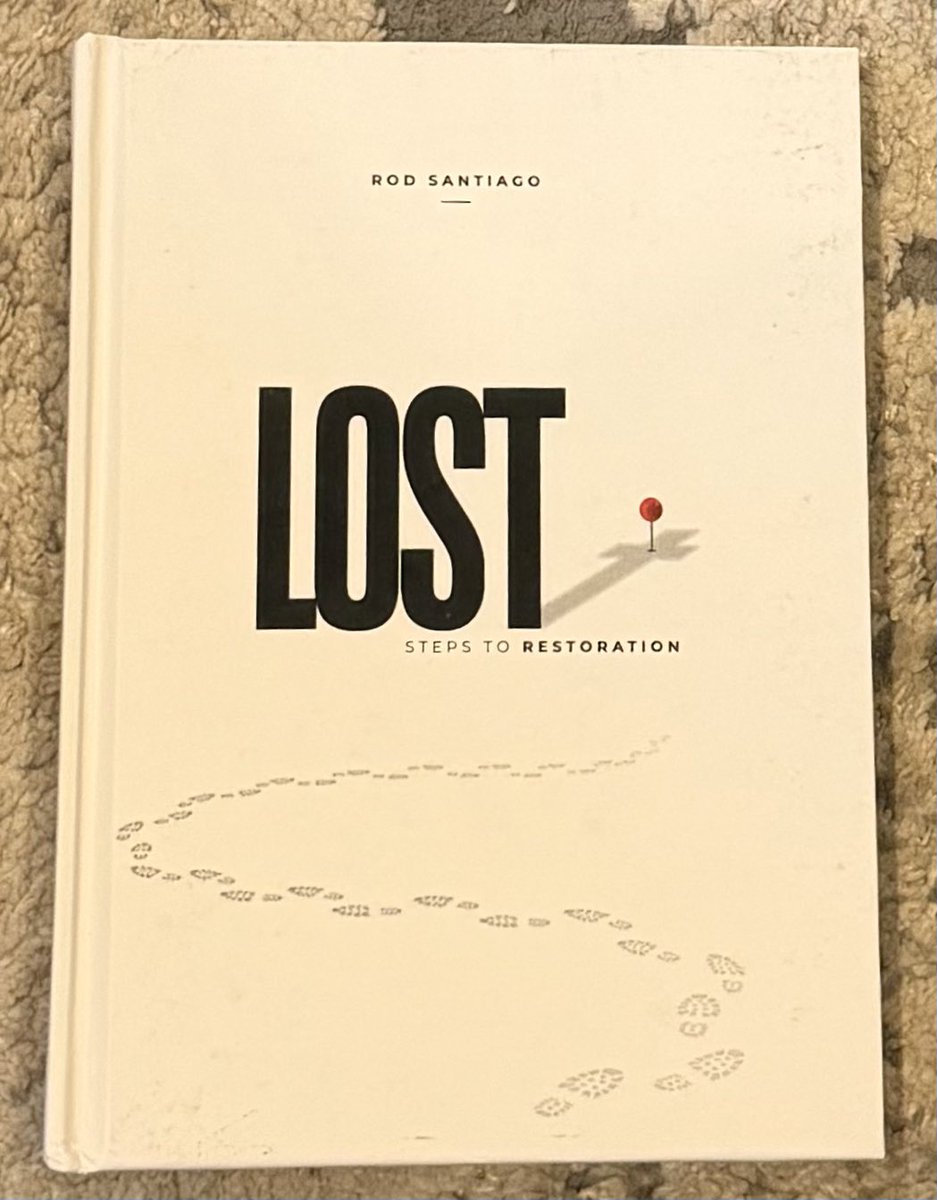 MichaelJMaupin's tweet photo. Book #20 is written by my dear friend, Filipino brother, &amp; fellow evangelist: Pastor Rod Santiago.

“Lost: Steps to Restoration” pulls from the parable of the prodigal son found in Luke 15, &amp; guides the reader on the steps of restoration when “Lost”.

#52BooksIn2026 #ABookAWeek https://t.co/1JzVsTg3Iy