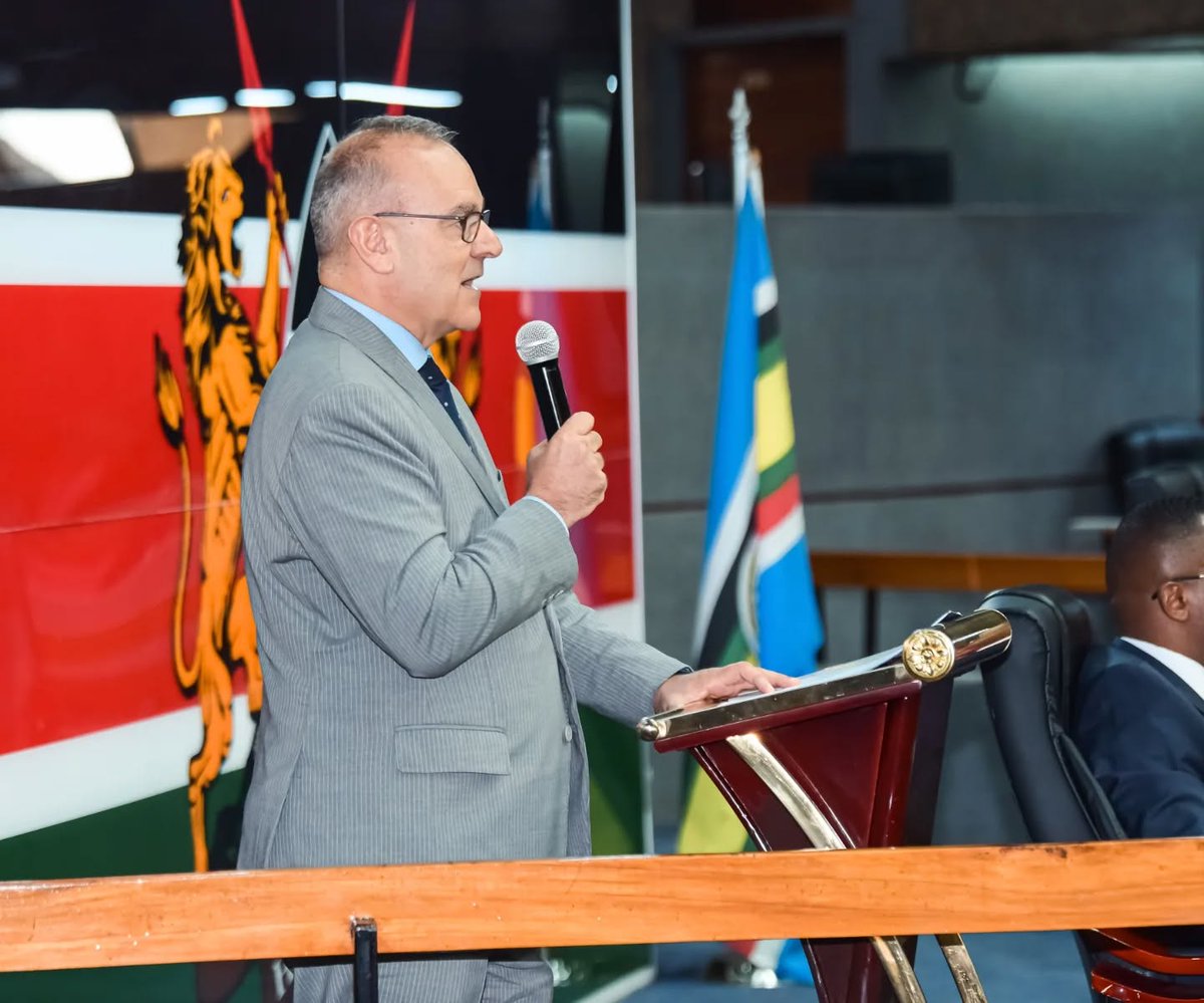 nacosti's tweet photo. Official Opening Ceremony:
Prof. Shaukat Abdulrazak, EBS - PS, Science, Research &amp; Innovation
H.E.Vincenzo Del Monaco, Ambassador of Italy to Kenya
H.E.Henriette Geiger, Ambassador of the EU to Kenya 
Mark Senteu - Commercial Manager Africa, Vivo Energy
#STRI4Society
#STEMKenya https://t.co/oHqqlTrr3N