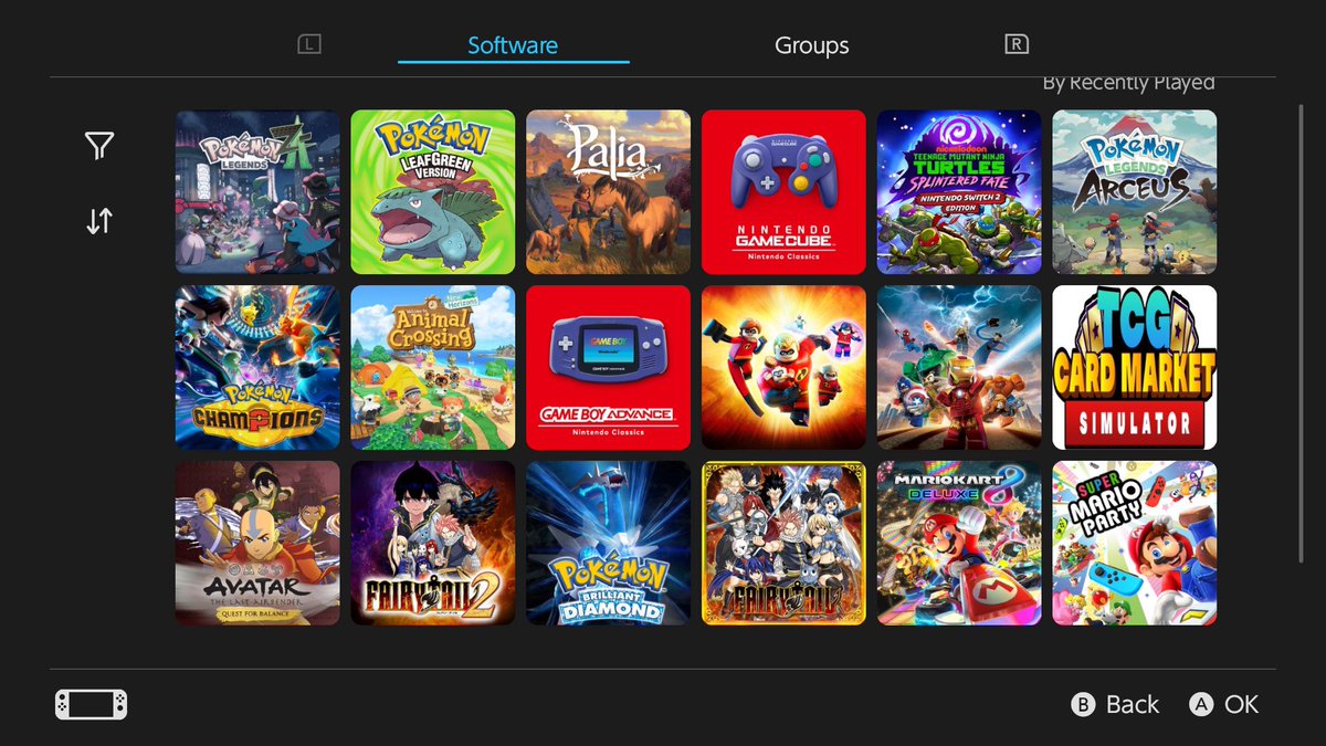 My current Nintendo Switch games #NintendoSwitch2 #NintendoSwitch