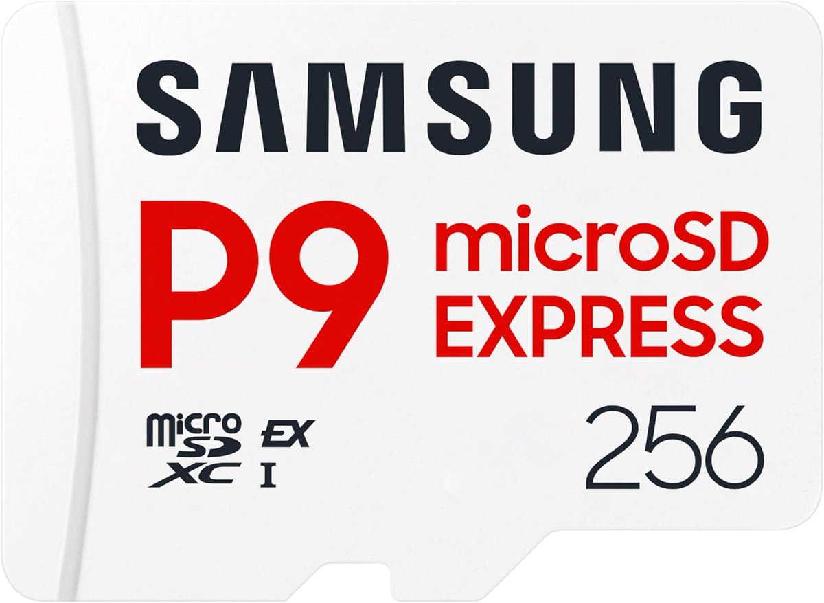 IGNDeals's tweet photo. The best, and maybe the only, deal on a Switch 2 compatible microSD Express card at Amazon, 256GB for $47.99 instead of $74.99. No surprise but the price on microSD Express cards has gone up recently. https://t.co/OpgYvMpffL #ad https://t.co/Vn5WVbBBVW