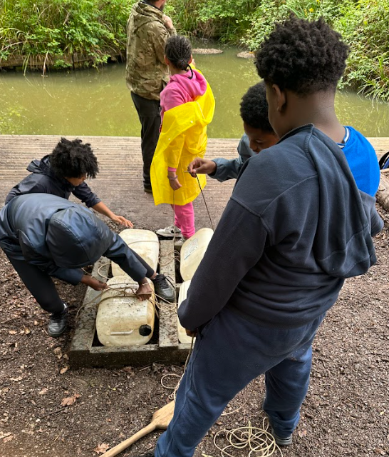JessopPrimary's tweet photo. The day continues with rafting, crafting team work and water activities.  Fabulous achievements from today's participants! https://t.co/S8GdxQwATH