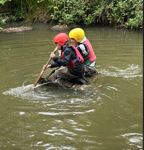 JessopPrimary's tweet photo. The day continues with rafting, crafting team work and water activities.  Fabulous achievements from today's participants! https://t.co/S8GdxQwATH