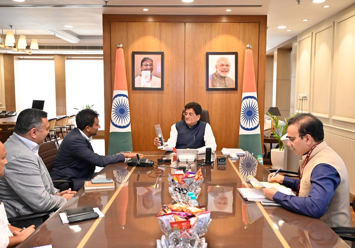 Piyush Goyal tweet media