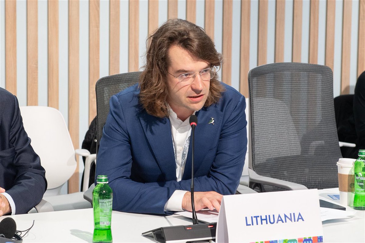 LithuaniaME's tweet photo. At the @WUF_UNHabitat, 🇱🇹 LT shared its experience implementing the New Urban Agenda, focusing on affordable housing and ♻️ urban development.We highlighted long-term spatial planning, strengthened municipal capacity and renovation 🏢 which deliver around 40% energy savings. https://t.co/PJLmXXdK1T