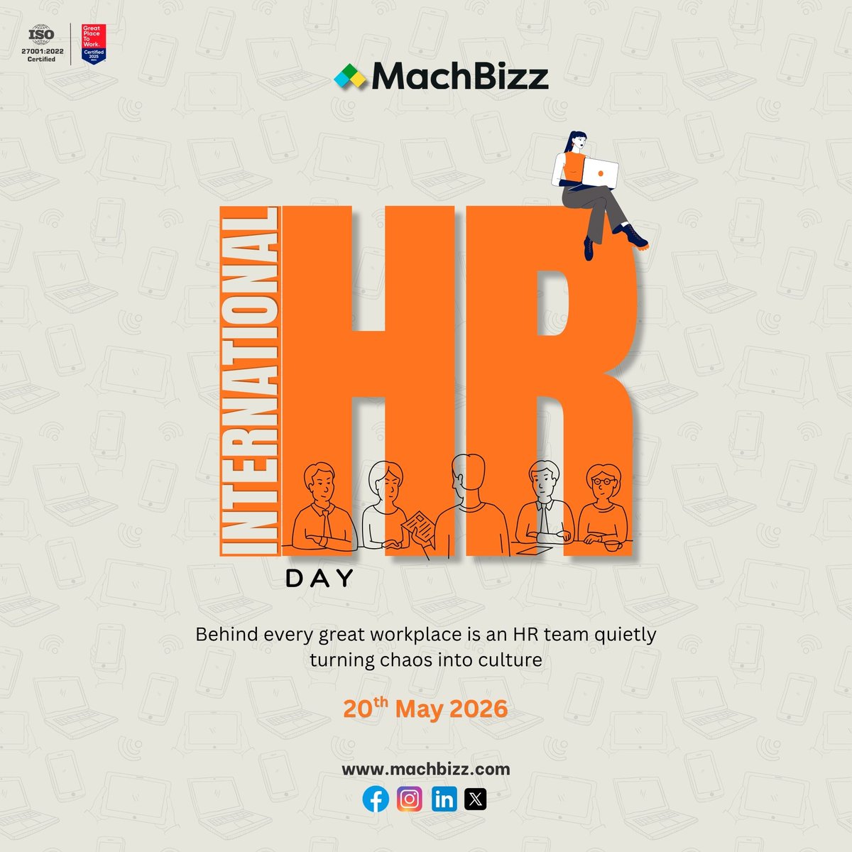 machbizz's tweet photo. Behind every great workplace is an HR team quietly turning chaos into culture.

#HRday
#machbizz #humanresource #hrday https://t.co/hIaWlALxJ7