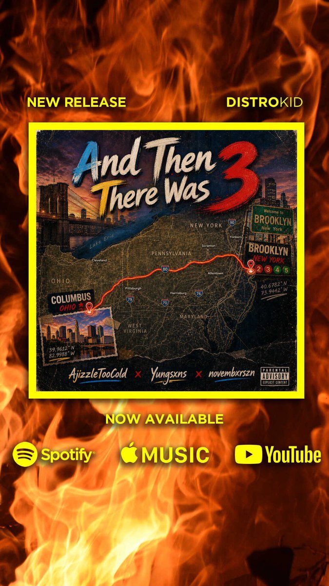 AjizzleTooCold's tweet photo. Pre-save my new release "And Then There Was 3:, Pt. 2" on Spotify: https://t.co/VHWd7dsRdY (powered by @distrokid) https://t.co/l8QCdQTSmU