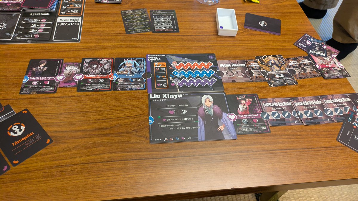 yamashnikov's tweet photo. '26/05/17　高の原ボードゲーム会　by BGinけいはんな（@bg_khn）さん
［FOUNTAINS］
［ワンス・アポン・ア・タイム・イン・フロギストン］
［Crittrt Kitchen］
今回もステキな時間をありがとうございました♪
明るい内に解散したので、何か物足りなくてラーメン食うて帰ったw https://t.co/u7pf4rFxji