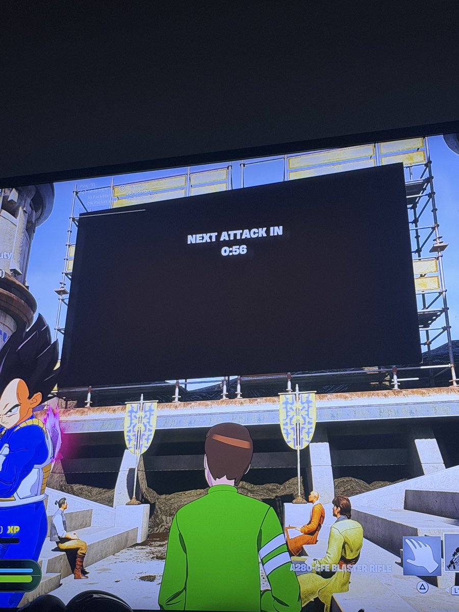DJBluepool27's tweet photo. @Fortnite can you fix this issue? I’ve been sitting here for more than 20 minutes and I still have the black screen. I can’t even watch anything to get a free loading screen https://t.co/0B58mjQvx8