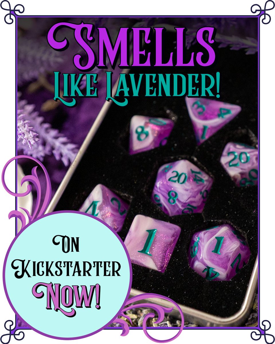 4Science's tweet photo. I just launched a Kickstarter Campaign for Scented Dice! https://t.co/RozrgwrFju