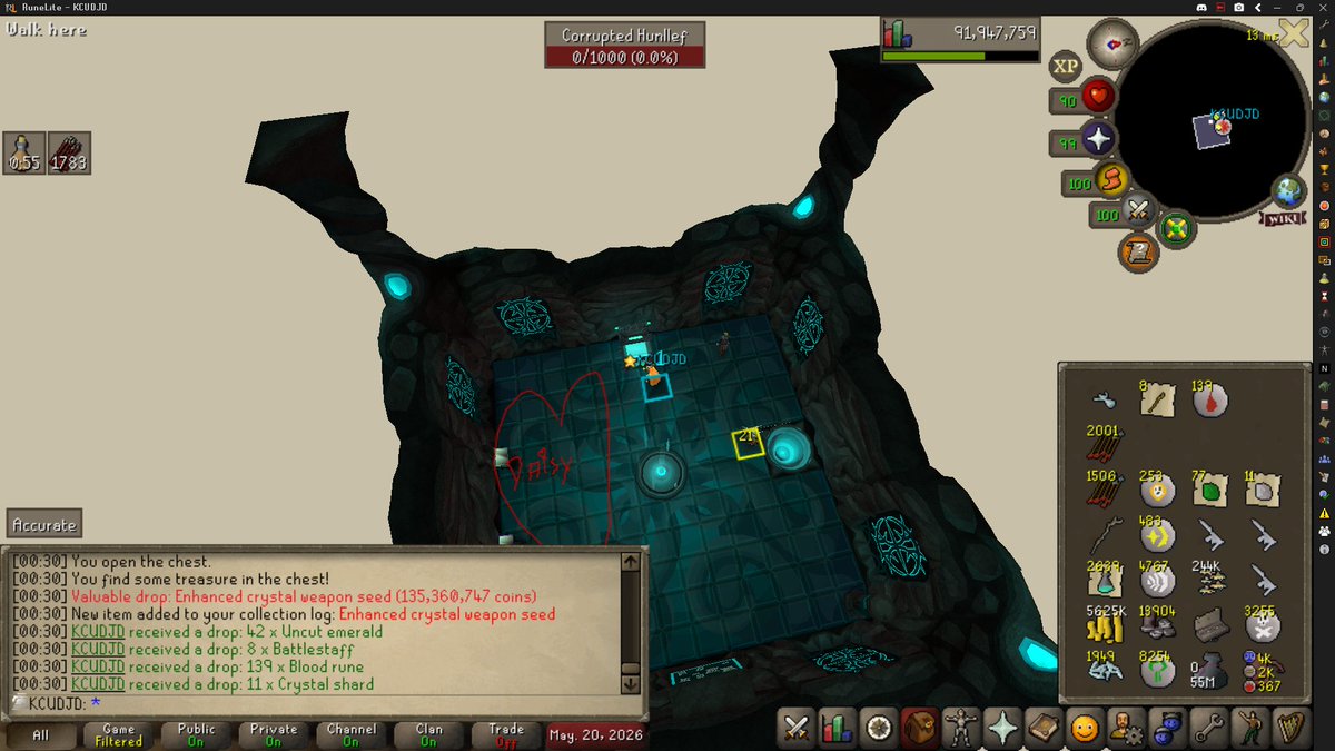 DJDRPP's tweet photo. Bowfa on the UIM! 190kc!! - (Log Below) https://t.co/T8XrGHaKBa