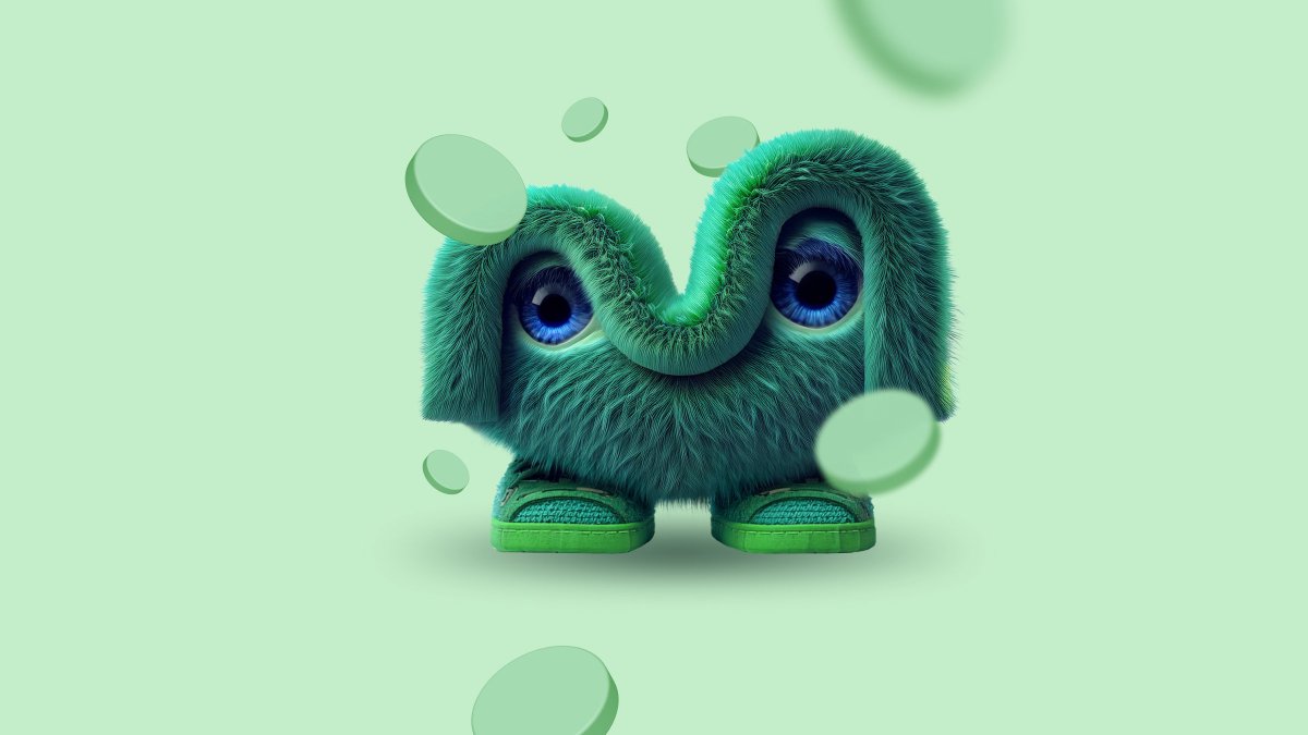 mamo's tweet photo. "the agentic economy is not something abstract anymore. it is fluffy, green, blue-eyed, and wearing flip-flops." https://t.co/YB6IcEDji0