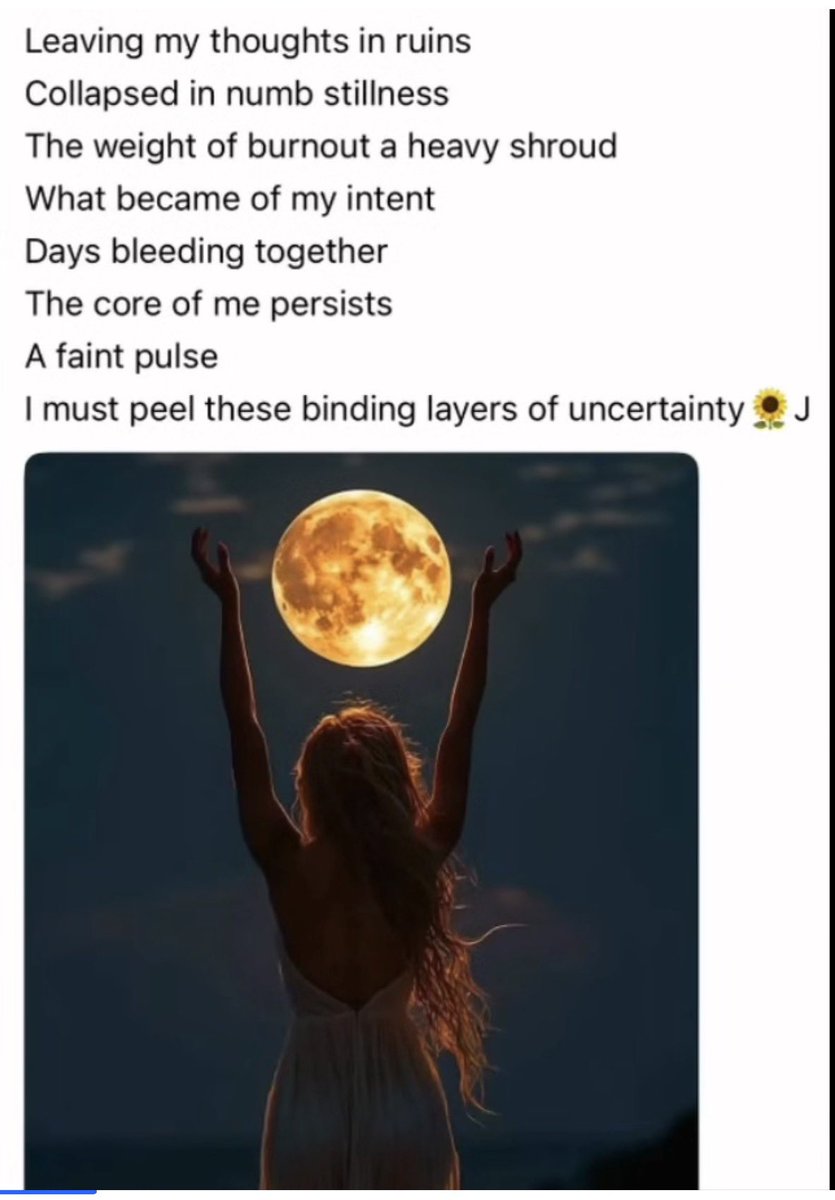 HisSunflower13's tweet photo. In my feels🌻 #poetry #lostinwords ✍️ https://t.co/NE0orQ96WZ