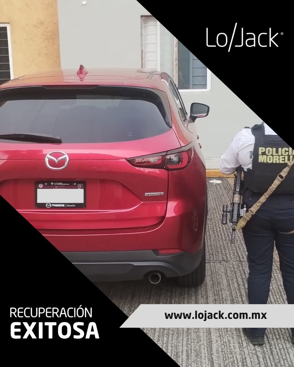 LoJackInforma's tweet photo. Gracias a nuestra tecnología de rastreo y al trabajo de nuestro equipo en campo, logramos localizar:
🚨MAZDA CX-5 
🚨VOLKSWAGEN Jetta 
🚨JEEP JT MOJAVE
🚨MAZDA CX-30 
🚨RAM 4000 CHASIS CABINA PL 
Escríbenos➡️https://t.co/sgLdltrfp1 https://t.co/v6PkLCedrD