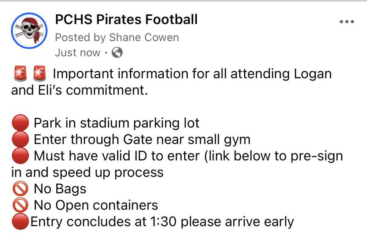 Pirate Football tweet media