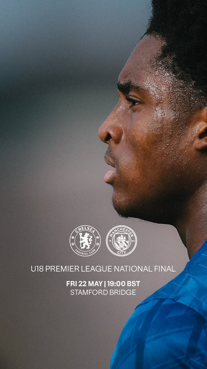 ChelseaFC's tweet photo. Tickets are still going for the #U18PL final at Stamford Bridge. 💙